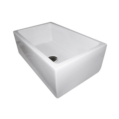 30'' L Single Bowl Fireclay Kitchen Sink