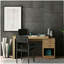 Bureau à domicile extensible, pin-894624979