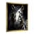 Cadre photo doré simple