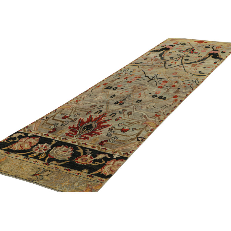 One-of-a-Kind 3'1x12'4 Hand Knotted Area Rug