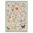 Aura Floral Machine Washable Pink / Green / Blue / Beige Indoor Area Rug with Non-Slip Backing-1996760411