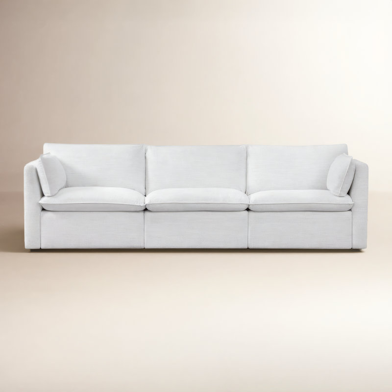 Canapé modulaire 3 pièces Greylan, Blanc