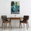 Danseuse dans sa loge - Affiche murale contemporaine abstraite impressionniste-7328767