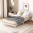 Modern Design Floating Platform Bed Frame-31525305-31525302
