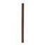 Art mural en bois émaillé Wash Brush Floss Flush - 16 po x 12 po - blanc, brun