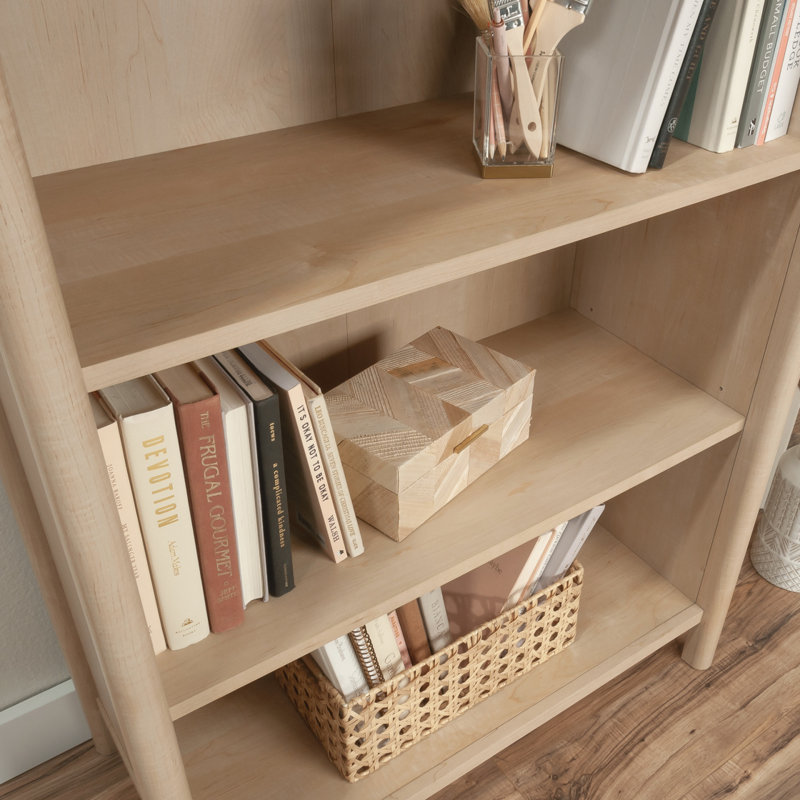 5-Shelf Bookshelf, Brown Finish
