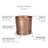 Maytown Handmade Metal Pot Planter-24306147-100225764