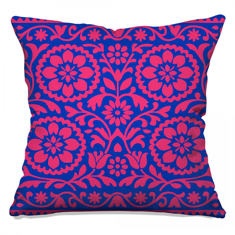 Coussins décoratifs à motif floral, 20 x 20 pouces