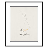 Legs Crossed Silhouette Giclee Print by Yuki Osada