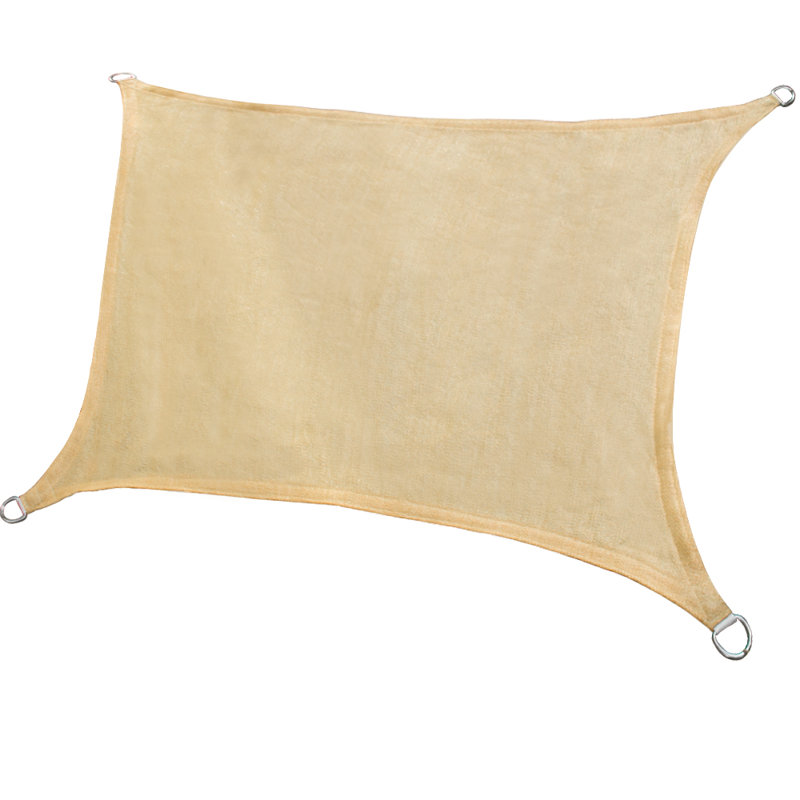 Dunanney Rectangular Shade Sail, Sand, 400cm W x 300cm L