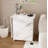 4-In-1 Folding Sewing Table With Lockable Wheels – Multi-Functional Craft Station, End Table, Computer Desk & Kitchen Storage With Shelves, White Rolling Sewing Machine Table For Apartments