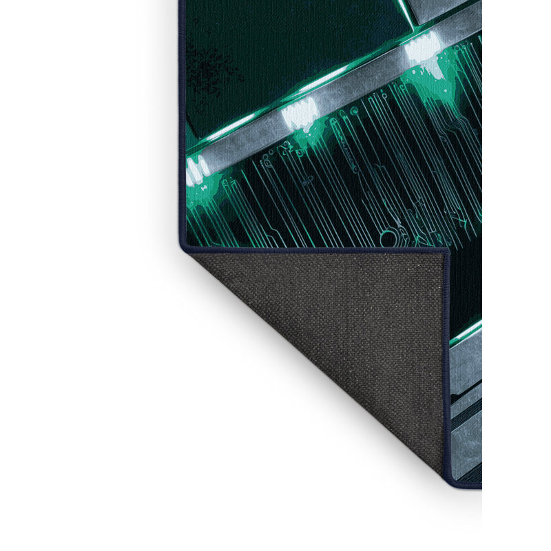 Solar Echo Rug, Square 7'