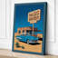 Oasis Diner Retro - Wrapped Canvas-605385556-605385562