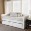Lit de jour simple avec lit gigogne Angeles-1793751070