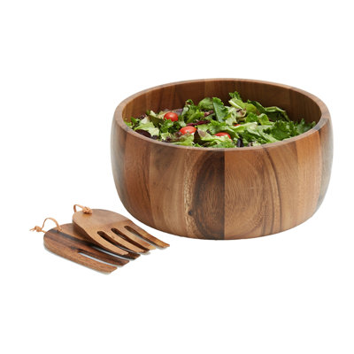 Millwood Pines Marlena Wood Bowl