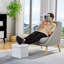 Repose-pieds en cuir Hattiesville-810669725