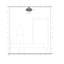 Plafonnier semi-encastré 1 lumière 16 po Bion-137603473