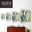 Impression encadrée V-Premium Bright Bright Abstraction - prête à être accrochée - aucun clou requis - aucun clou requis-799716152-799716131
