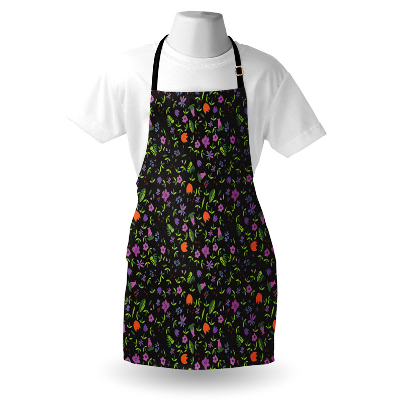 Tablier tulipe mauve East Urban Home