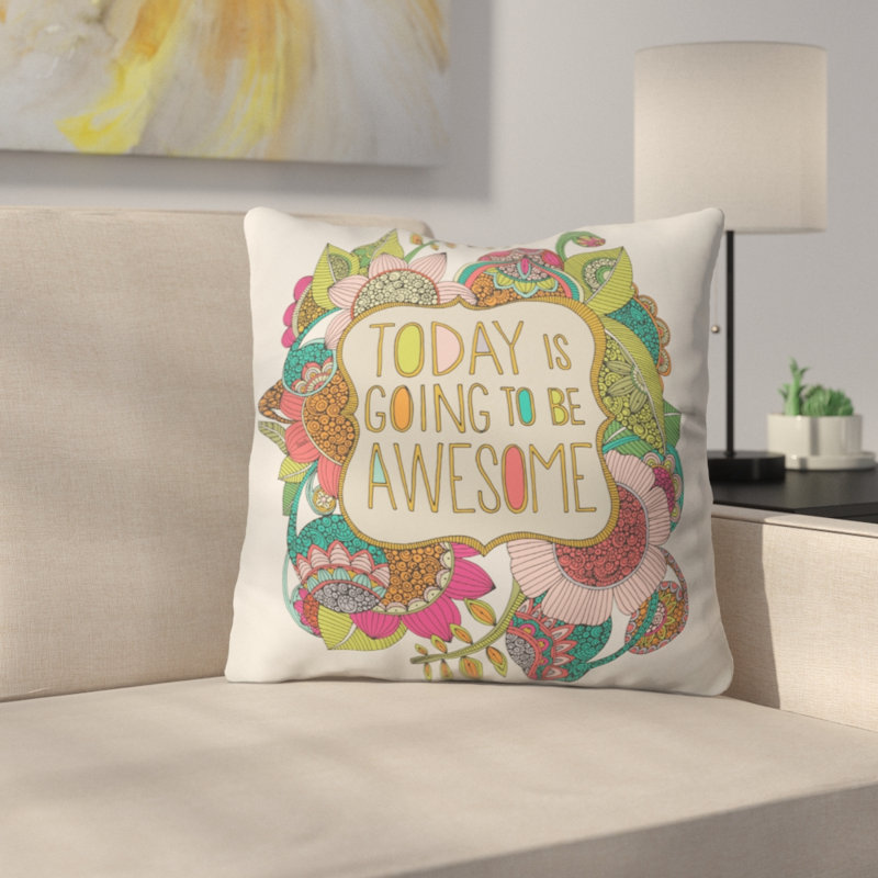 Coussin décoratif d'intérieur/d'extérieur, 18 po x 18 po