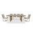 Charmont Metal Base Dining Table