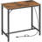 Table With Charging Station, Rectangular Pub Table, High Top Coffee Table, Counter Bar Height Table, Narrow Long Dining Table, 35.4" L X 15.7" W X 35.6" H, Black-80210600