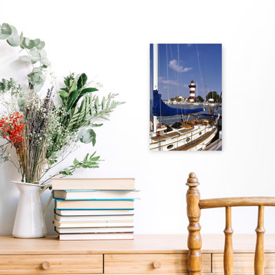Lighthouse At Harbor Town Hilton Head Island South Carolina Coastal Urban Wall Art