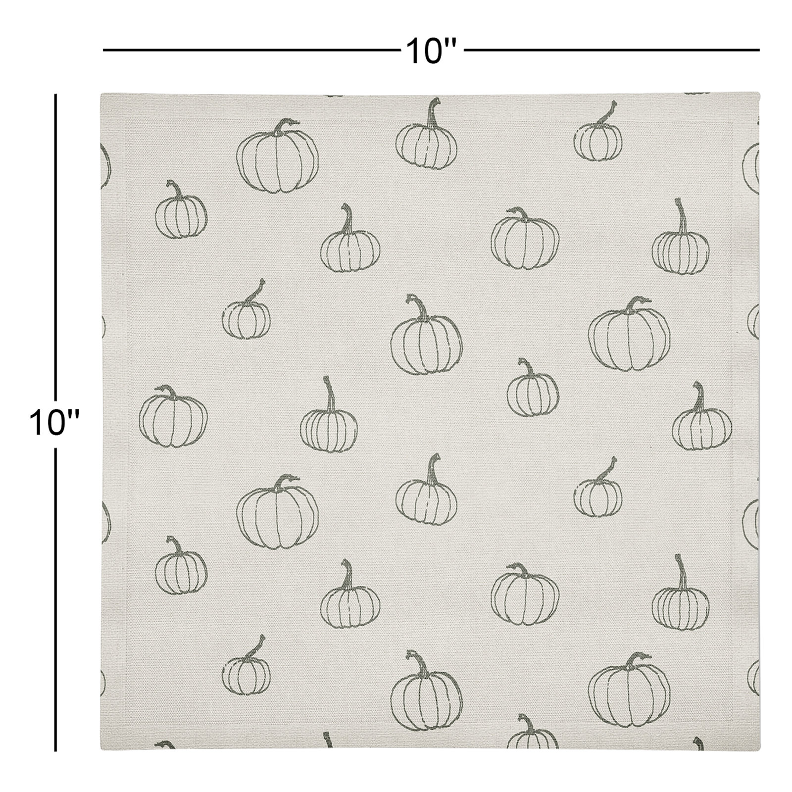 Maryjoan Cotton Napkin, Gray
