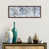 Toile avec cadre en bois brun classique