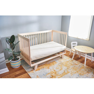 Naturepedic Matelas de lit de bébé respirant biologique 2 étapes léger