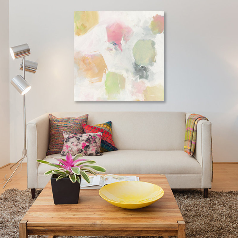 « ideas held tient air ii », reproduction sur toile tendue, H 12 po x l 12 po x P 0,75 po, Toile tendue, Pas de tapis