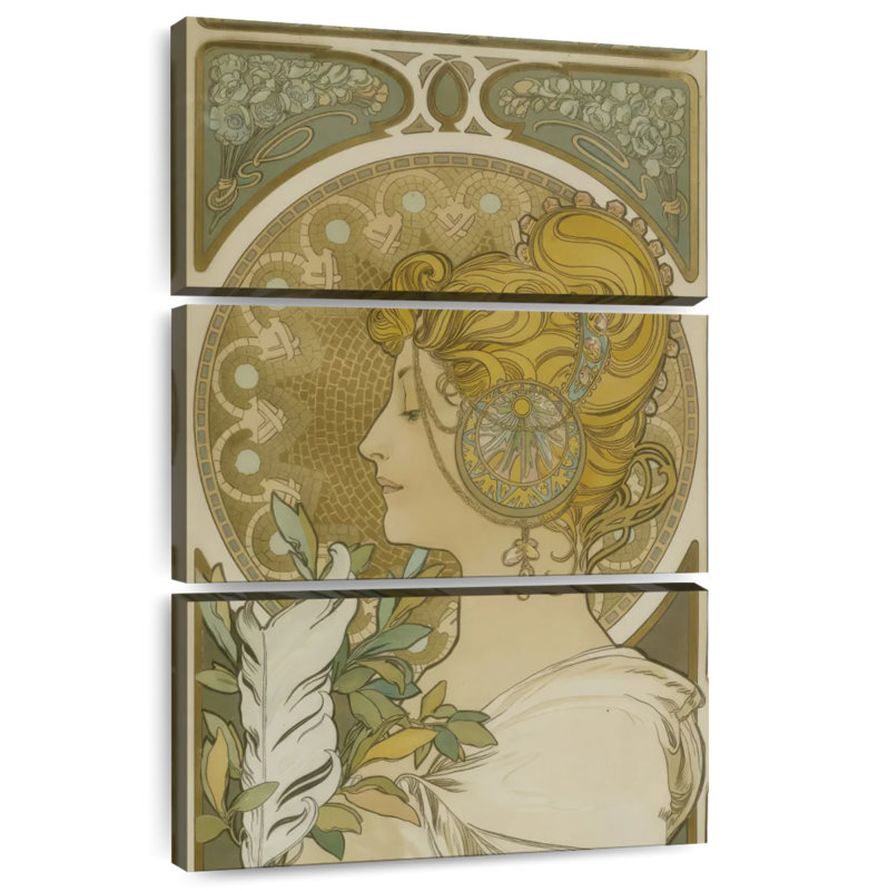 Leisha la plume 1899, H 32 po x l 20 po