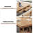 Brown Rectangular Solid Wood with 6 drawers desk-635235473