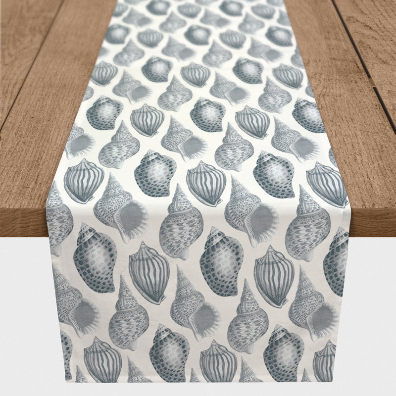 Chemin de table lapin Savarese, Gris, 90 po x 16 po, Imprimé animal 4