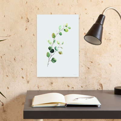 «Eucalyptus Whisper Abstract Coastal Nature», art mural