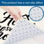 Ensemble de 2 tapis de sol minimalistes en flanelle « Home Sweet Home »