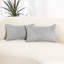  Housse de coussin décoratif en velours côtelé avec motif à rayures - ensemble de 2 - Carré-6537971-6537966
