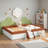 Upholstered Daybed Frame With Fence And Stairs-1003826261-1003826258
