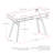 Chrisander Metal Base Writing Desk-1579051044