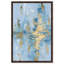 "Gilded Ocean IV", reproduction d'art acrylique encadrée par Art Remedy, cadre noir, 24 x 36-567728404-567728414