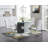 Garstang Rectangular Glass Top Dining Table
