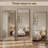 Oversized Full Length Mirror with Stand, Standing Mirror Full Body, Floor Mirror with Aluminum Alloy Framed Rectangle Wall Mirror-1432085488-1432085495