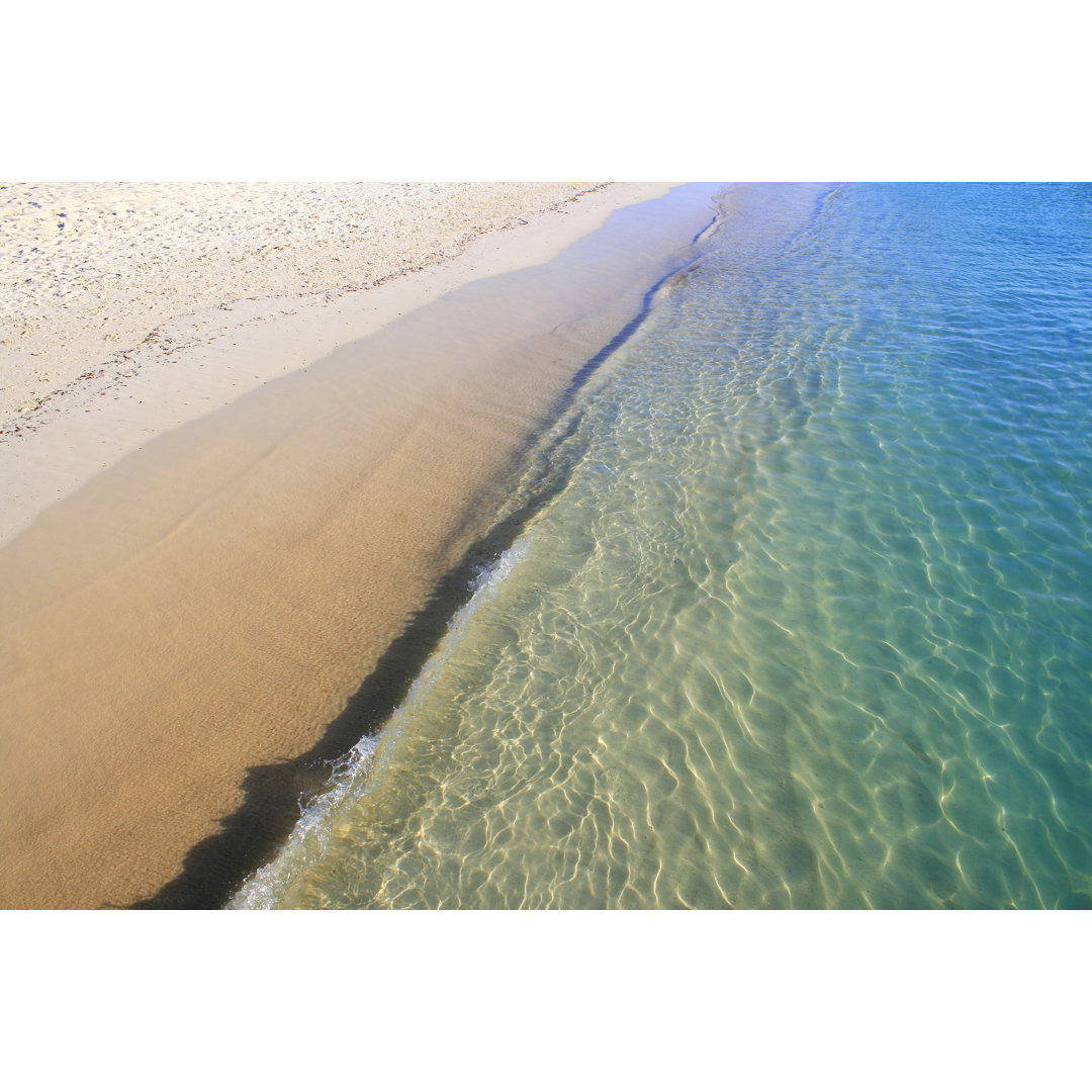 Idyllischer Sandstrand von Agustavop - Druck