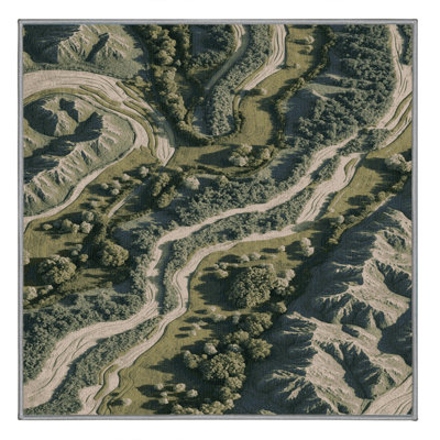 Tapis gris lavable à la machine