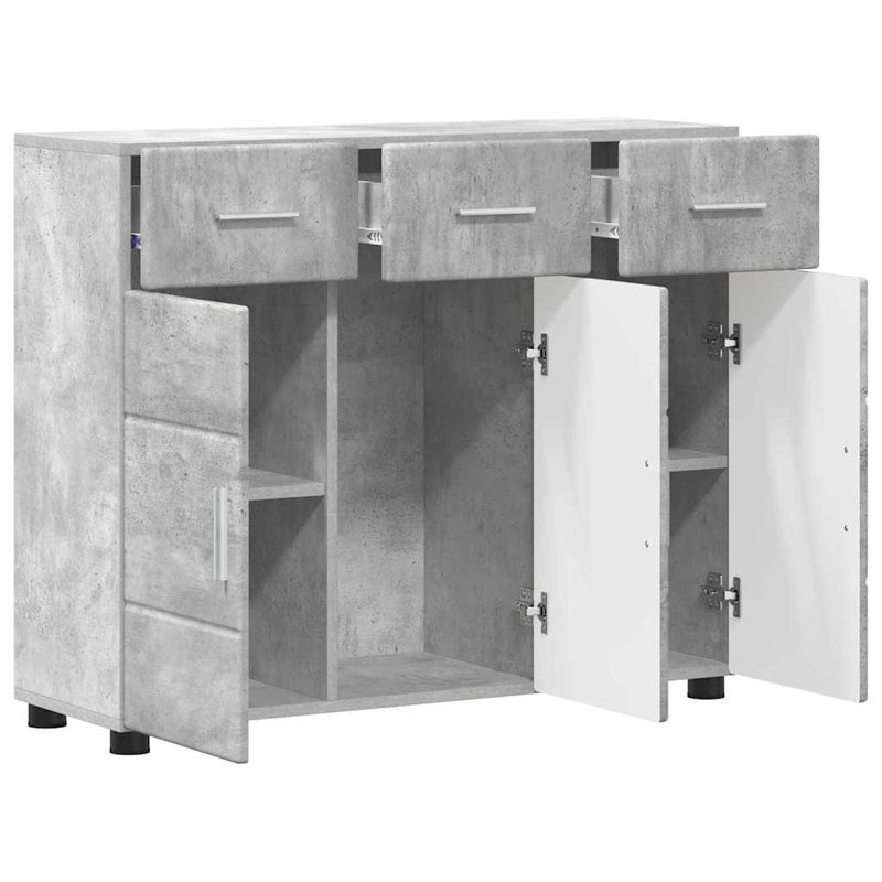 Standard Accent Cabinet, Concrete Grey