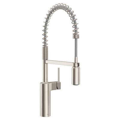Moen Inara One-handle Pre-Rinse Spring Pulldown Kitchen Faucet