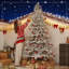Arbre de Noël artificiel givré 7,5 pi-1131821799