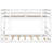Full Over Bunk Bed In White - Crafted With Strong Solid Wood Size Constructed And Pinewood-1365511847