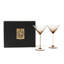 Quinn Handmade Crystal Martini Glass-1229915227
