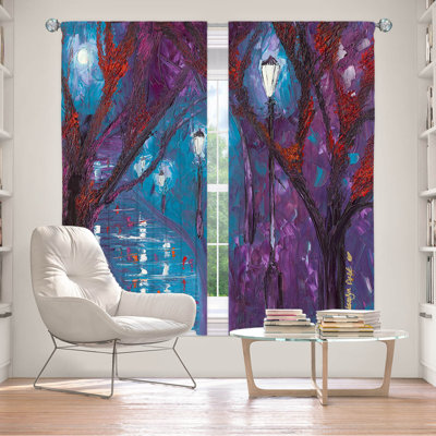Jenavieve Room Darkening Curtain Pair